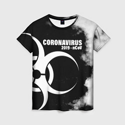Женская футболка Coronavirus 2019 - nCoV