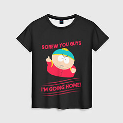 Женская футболка Cartman