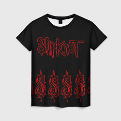 Женская футболка Slipknot 5