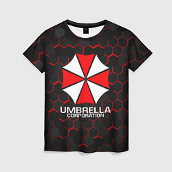 Футболка женская UMBRELLA CORP, цвет: 3D-принт