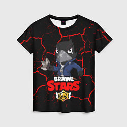 Женская футболка BRAWL STARS CROW