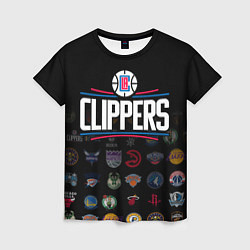 Женская футболка Los Angeles Clippers 2