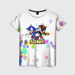 Женская футболка SONIC