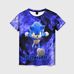 Женская футболка SONIC