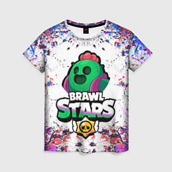 Женская футболка Brawl Stars Spike