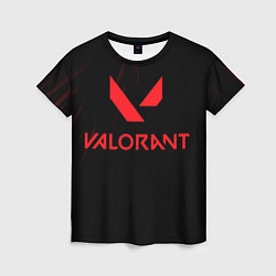 Женская футболка VALORANT