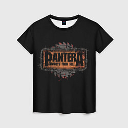 Женская футболка PANTERA