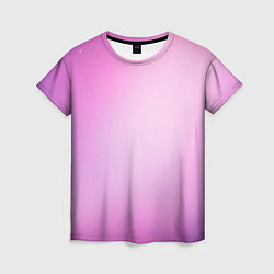 Женская футболка Нежный фиолет