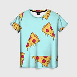 Женская футболка Ароматная пицца