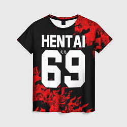 Женская футболка HENTAI 02