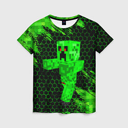 Женская футболка MINECRAFT CREEPER