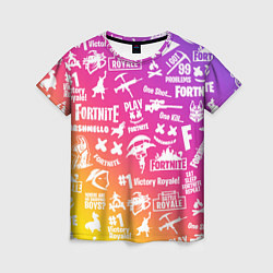 Женская футболка FORTNITE PARTY EVENT