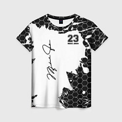 Футболка женская Michael Jordan 23, цвет: 3D-принт
