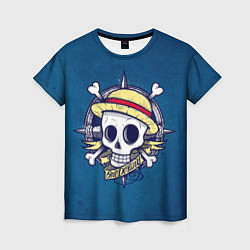 Футболка женская Straw hat pirates, цвет: 3D-принт