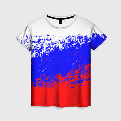 Женская футболка Россия