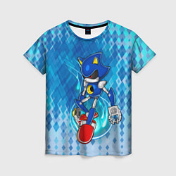 Женская футболка Metal Sonic