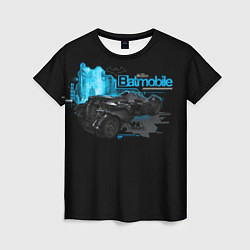 Женская футболка Batmobile