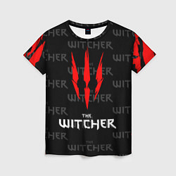 Футболка женская The Witcher, цвет: 3D-принт