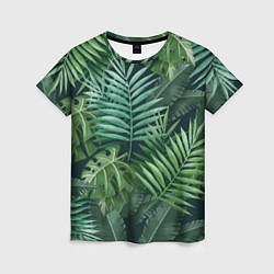Женская футболка Тропики