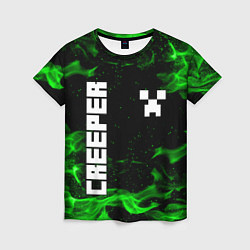 Женская футболка MINECRAFT CREEPER