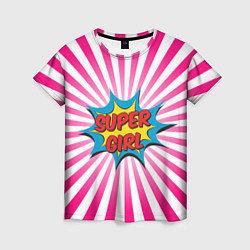 Женская футболка Super Girl