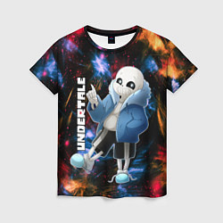 Футболка женская UNDERTALE АНДЕРТЕЙЛ, цвет: 3D-принт