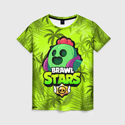 Женская футболка BRAWL STARS SPIKE СПАЙК