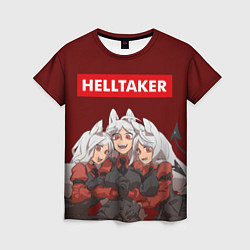 Женская футболка HELLTAKER