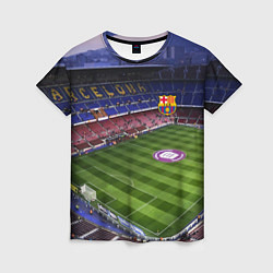 Женская футболка FC BARCELONA