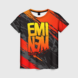 Футболка женская Eminem, цвет: 3D-принт