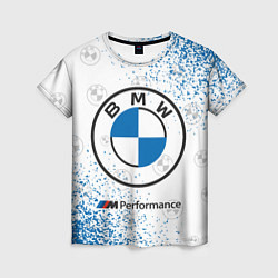 Женская футболка BMW БМВ