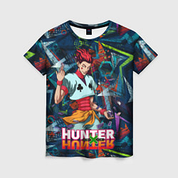 Женская футболка Хисока Hunter x Hunter