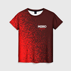 Женская футболка METRO EXODUS МЕТРО ИСХОД
