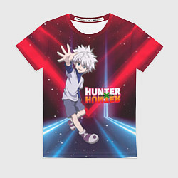 Женская футболка Киллуа Hunter x Hunter