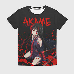 Футболка женская Убийца Акаме, цвет: 3D-принт