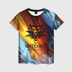 Женская футболка The Witcher Ведьмак Logo