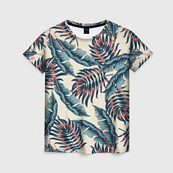 Женская футболка Тихие тропики