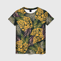 Женская футболка Тропический лес