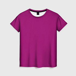 Женская футболка Радуга v3 - Баклажановый