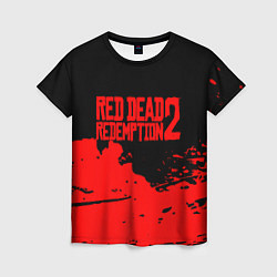 Футболка женская RED DEAD REDEMPTION 2, цвет: 3D-принт