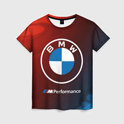 Женская футболка BMW БМВ