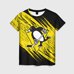 Женская футболка Pittsburgh Penguins Sport