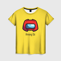 Женская футболка Among UsLoGo