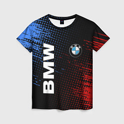 Футболка женская BMW ТЕКСТУРА, цвет: 3D-принт