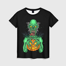 Футболка женская Halloween Zombie, цвет: 3D-принт