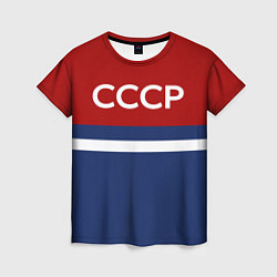 Женская футболка СССР СПОРТ