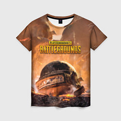 Женская футболка PlayerUnknowns Battlegrounds