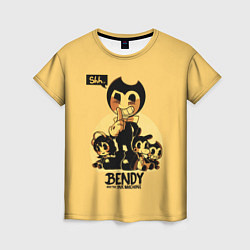 Женская футболка Bendy And The Ink Machine