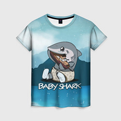 Женская футболка Baby Shark
