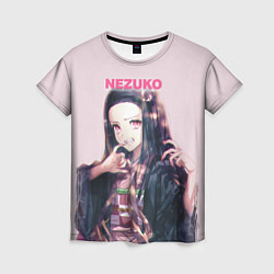 Женская футболка Nezuko
